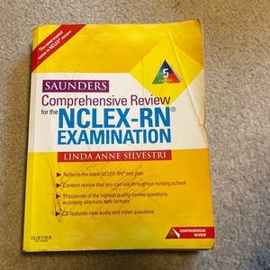 Saunders Nclex-RN comprehensive review book